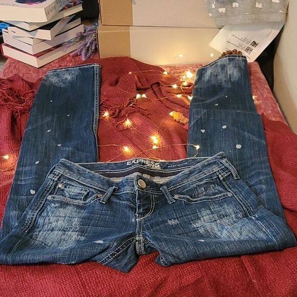 Express Zelda skinny jeans 👖 - Picture 1 of 8